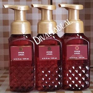3X Bath & Body Works Everyday Luxury INNER ANGEL 8.75 FL OZ Foam Hand Bundle
